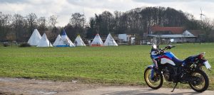 Motorradtour Januar