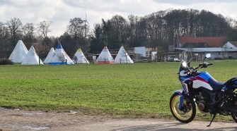 Motorradtour Januar