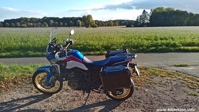 Motorrad-Herbst
